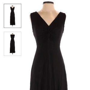 Maeve by Anthropologie black maxi dress